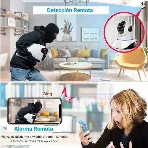 Cámara Seguridad Ip Wifi Robótica Visión